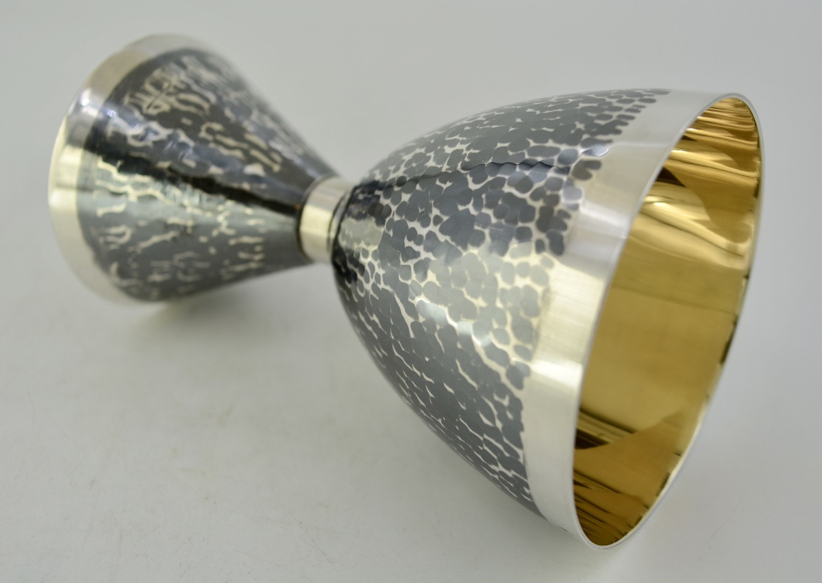 Silver Travel Chalice, France Circa 1950-photo-3