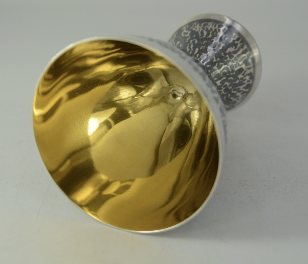 Silver Travel Chalice, France Circa 1950-photo-4