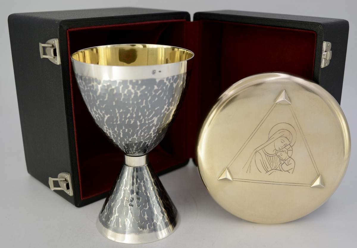 Silver Travel Chalice, France Circa 1950