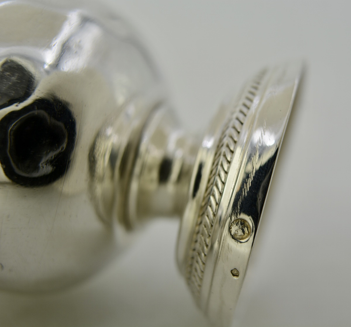 Pair Of Silver Cruets, France Circa 1819-1838 -photo-3