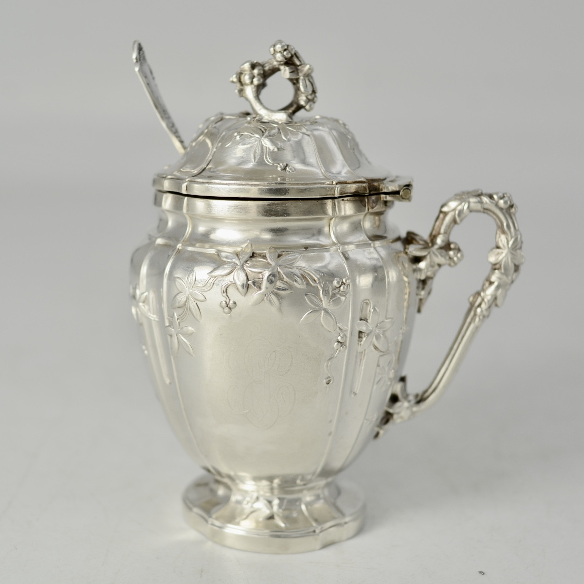 Silver Mustard Pot, France, Circa 1900