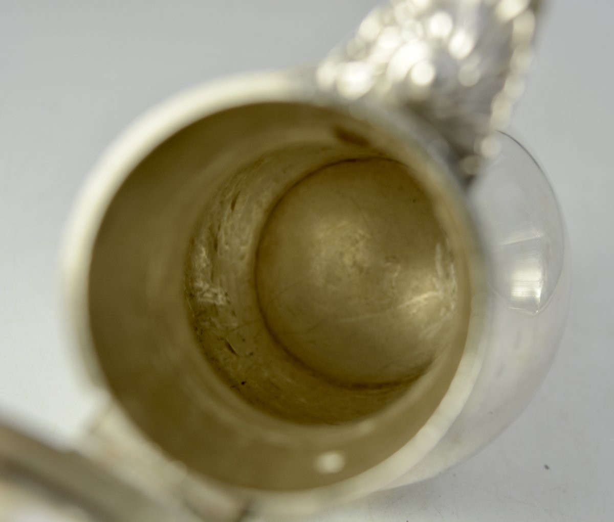 Silver Jug Circa 1840, France -photo-3