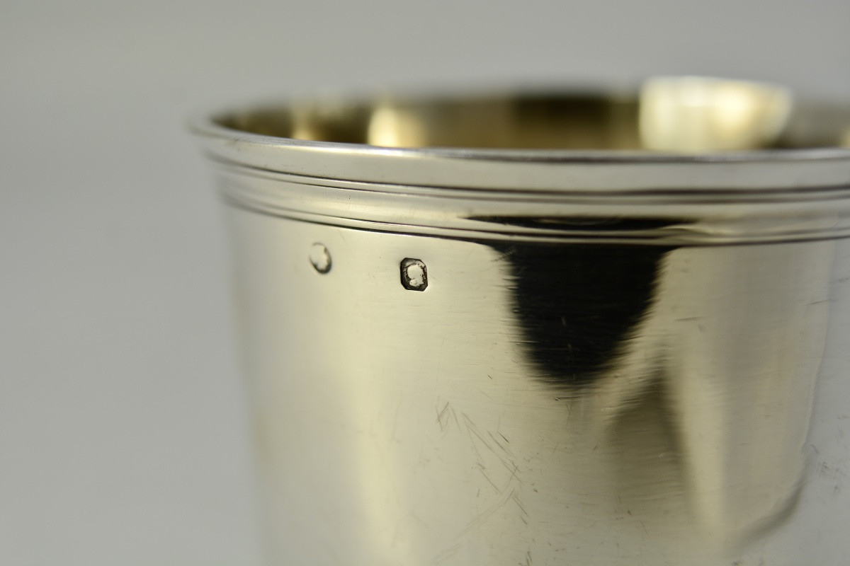 Timbale litron en argent France 1809-1819-photo-7