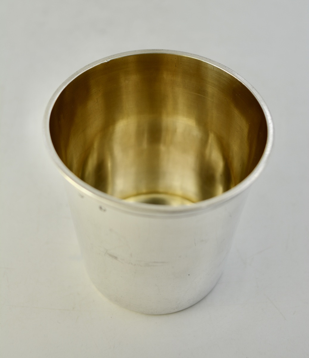 Timbale litron en argent France 1809-1819-photo-8