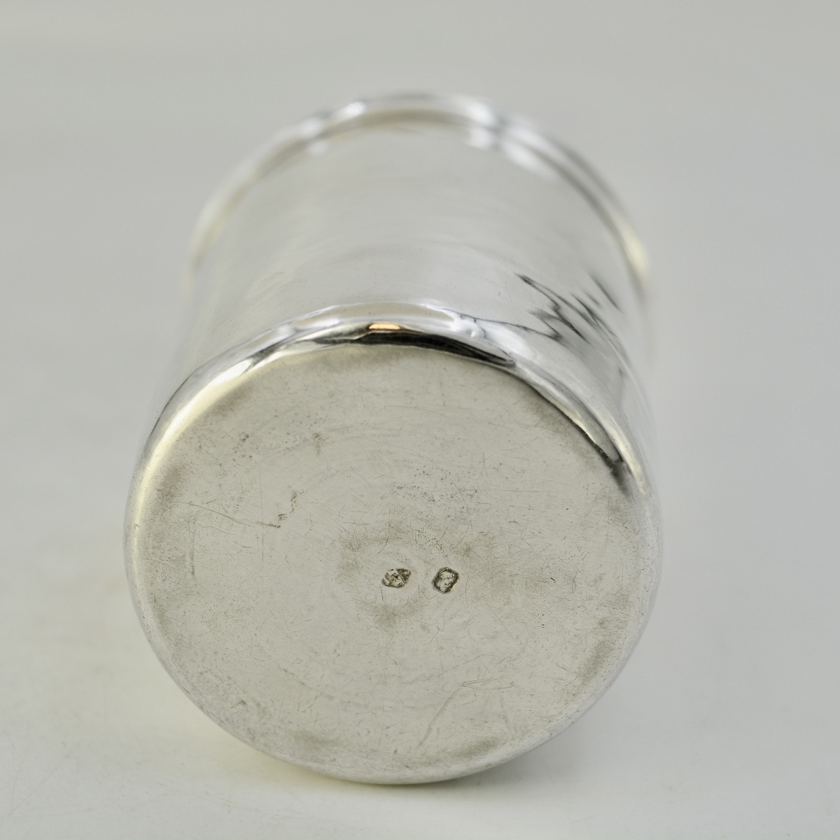 Timbale litron en argent France 1819-1838 Tonnelier orfèvre -photo-3