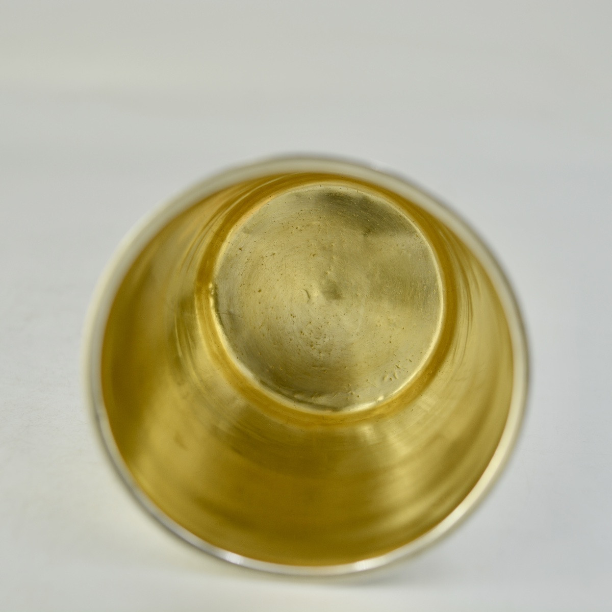 Timbale litron en argent France 1819-1838 Tonnelier orfèvre -photo-4