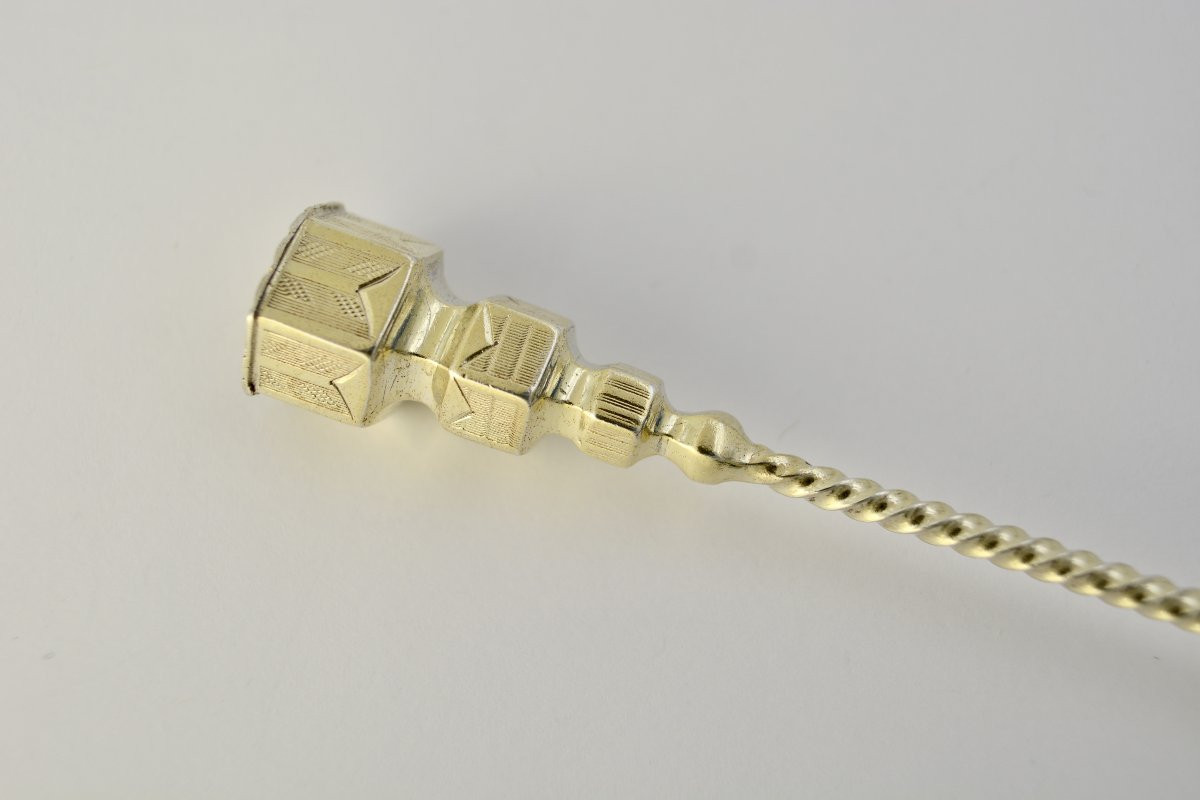 Cuillere à medicament France XIX eme siecle . -photo-2