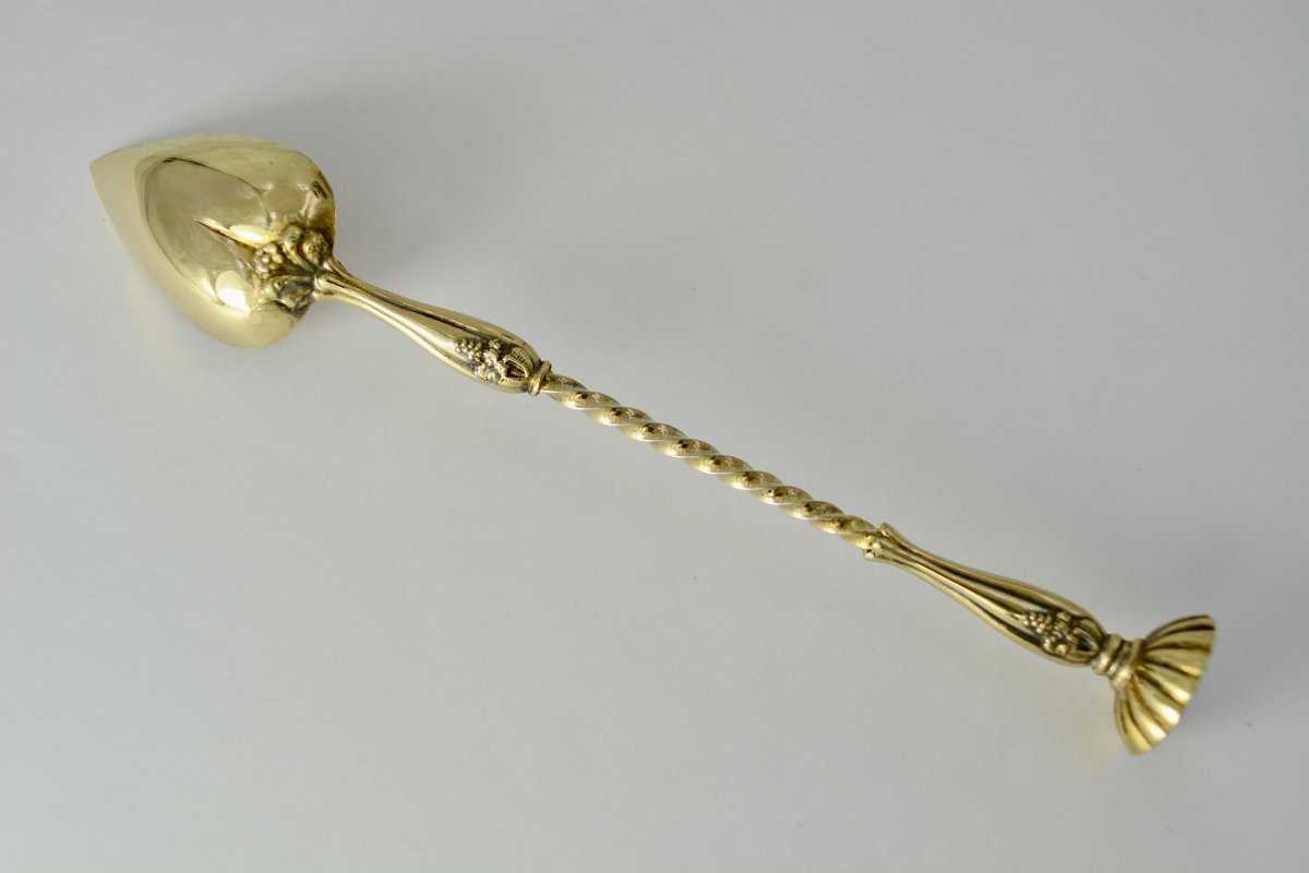 Medication Spoon France XIX Eme Siecle .-photo-2