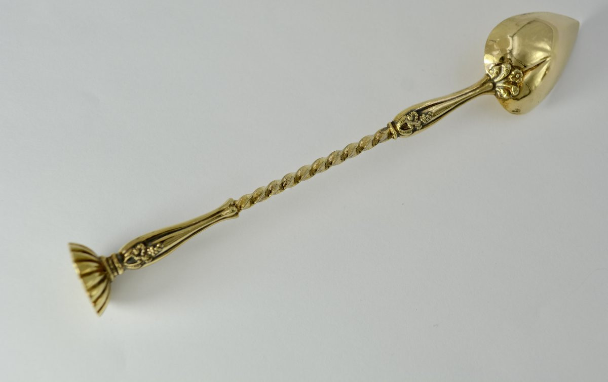 Medication Spoon France XIX Eme Siecle .-photo-3
