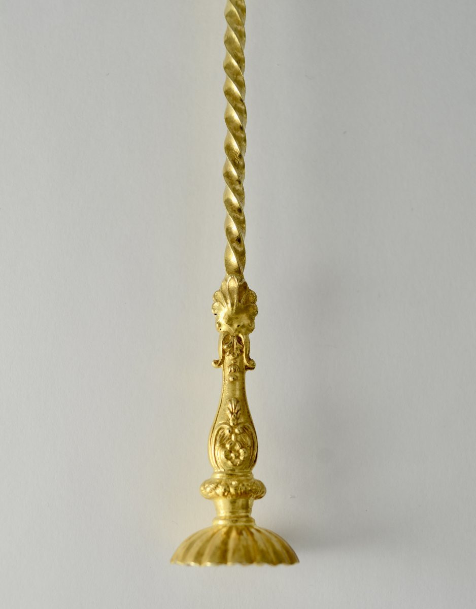 Medication Spoon France XIX Eme Siecle .-photo-4