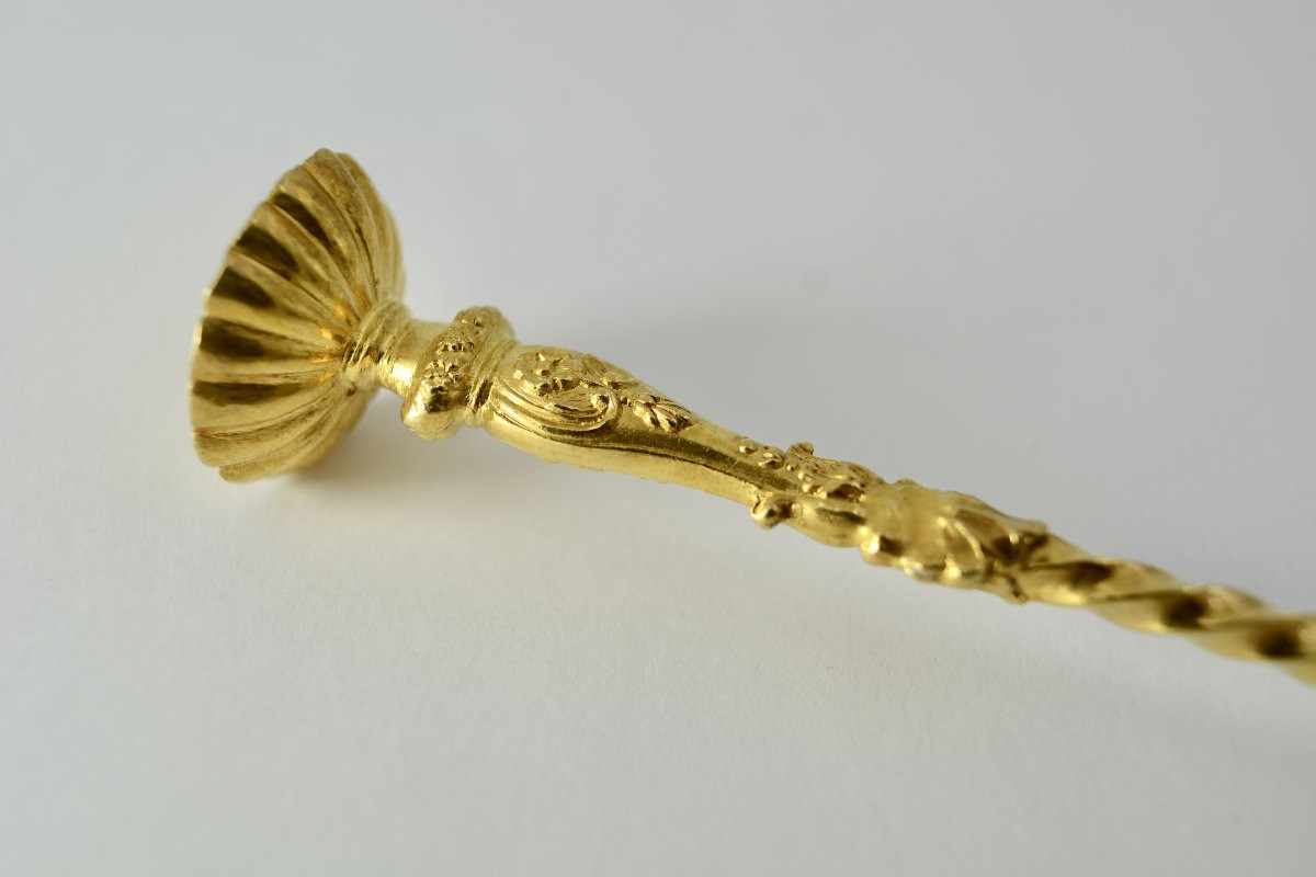 Medication Spoon France XIX Eme Siecle .-photo-7