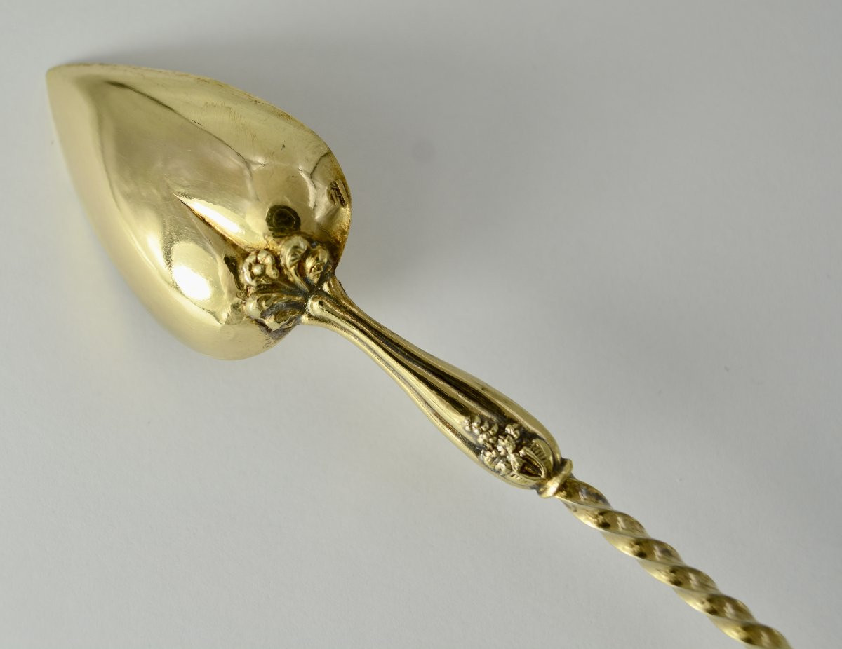Cuillere à medicament France XIX eme siecle . -photo-1