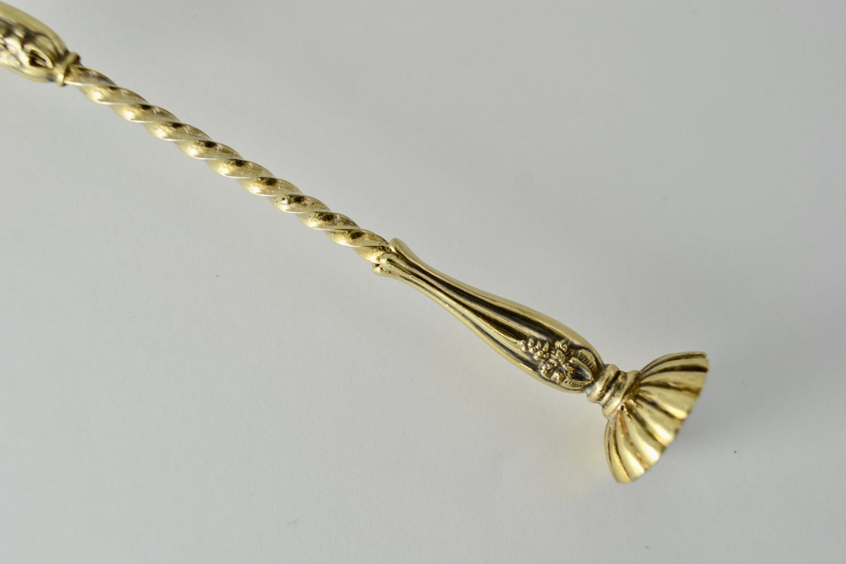 Cuillere à medicament France XIX eme siecle . -photo-2