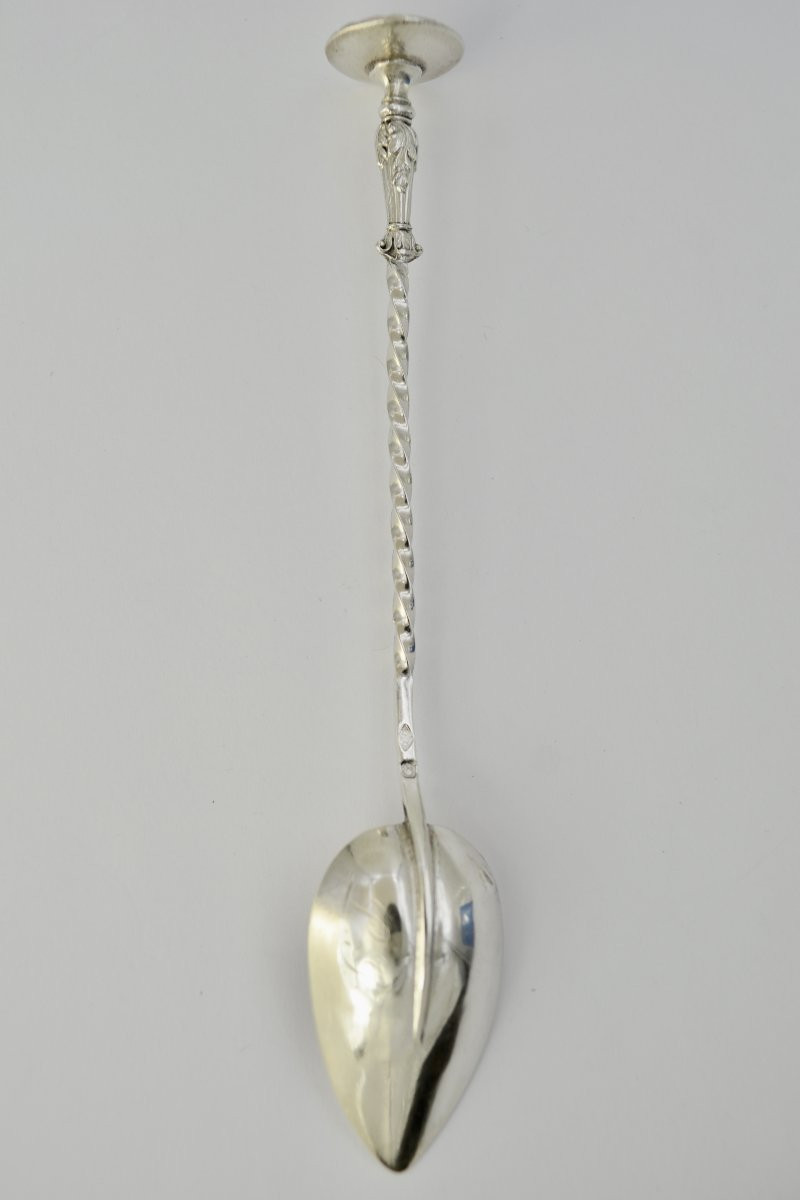 Cuillere à medicament France XIX eme siecle . -photo-4