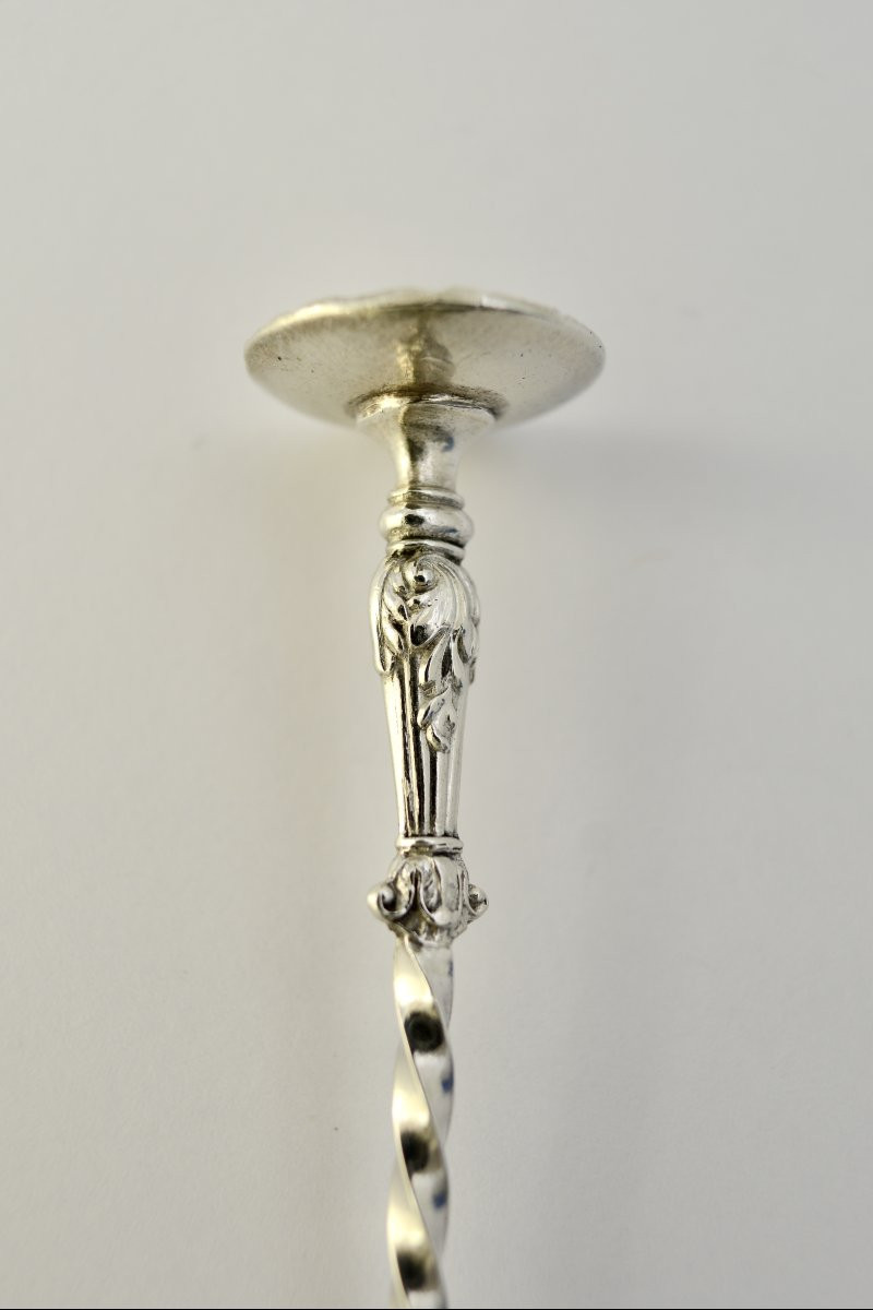 Cuillere à medicament France XIX eme siecle . -photo-1