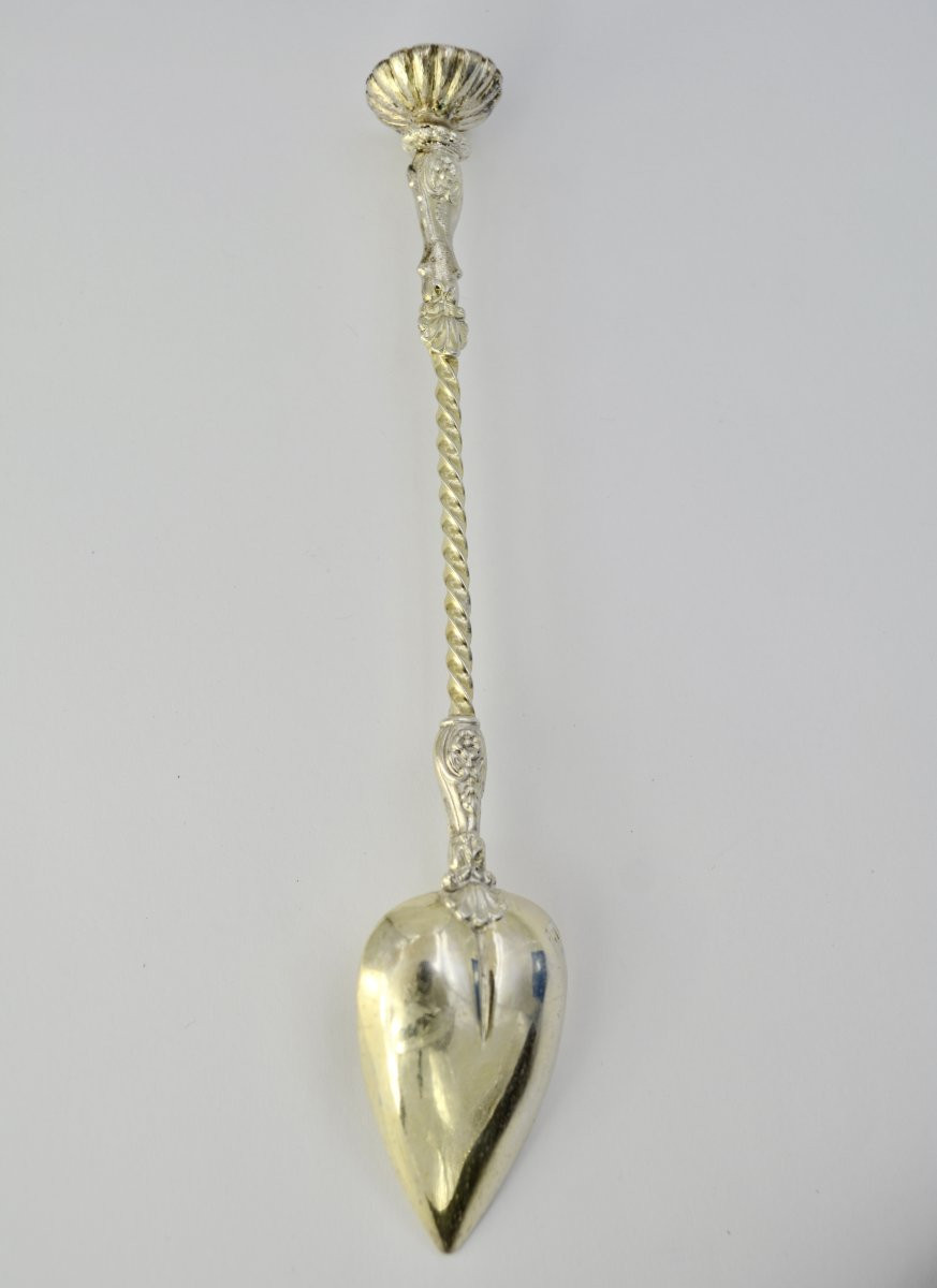 Cuillere à medicament France XIX eme siecle . -photo-4