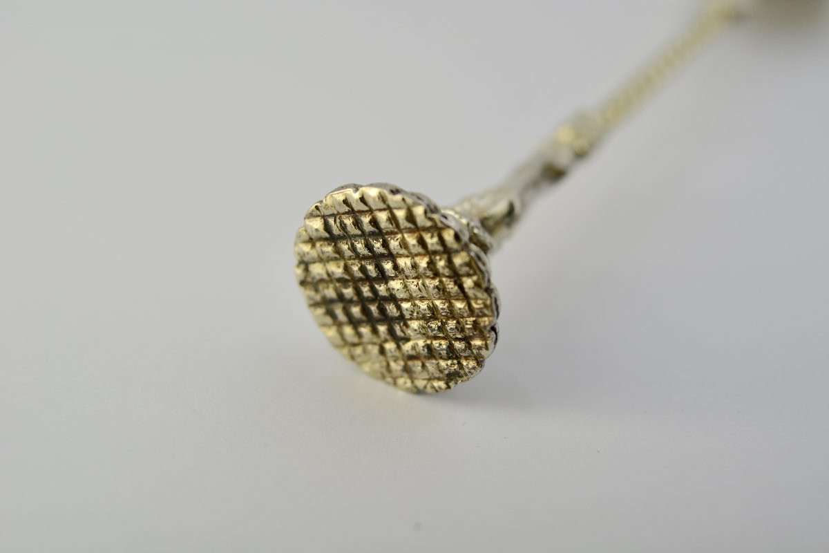 Cuillere à medicament France XIX eme siecle . -photo-1