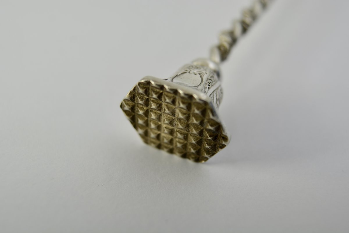 Cuillere à medicament France XIX eme siecle . -photo-1