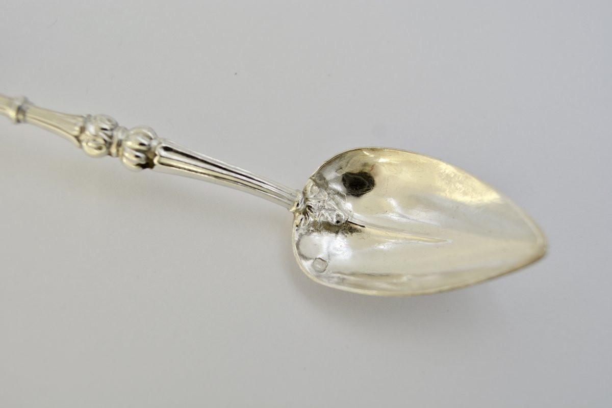 Cuillere à medicament France XIX eme siecle . -photo-2