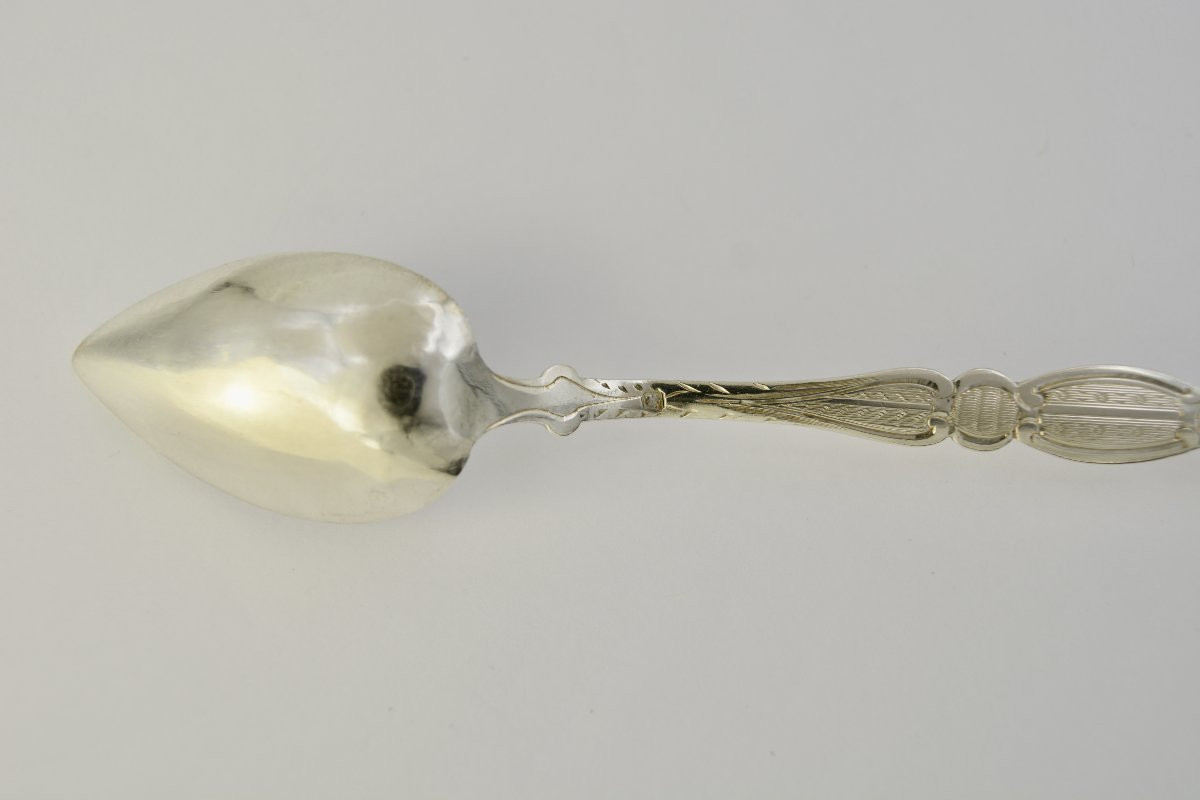 Cuillere à medicament France XIX eme siecle . -photo-3