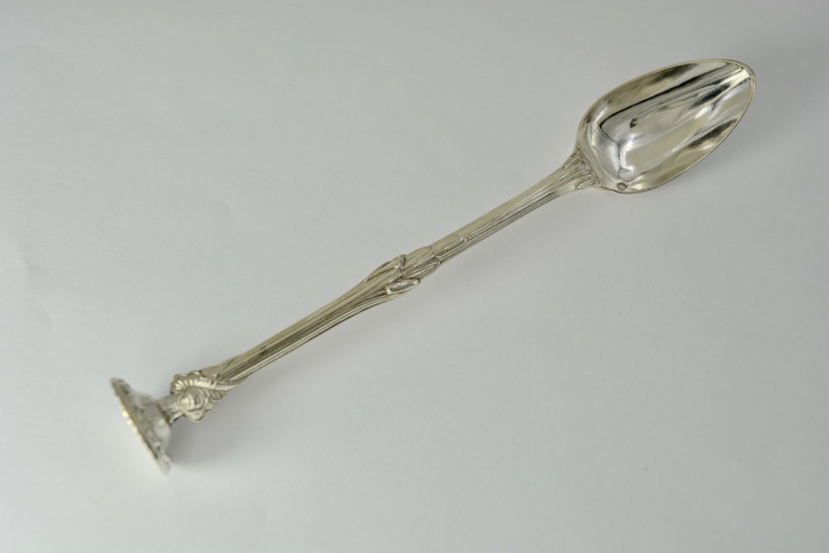 Medication Spoon France XIX Eme Siecle .-photo-1
