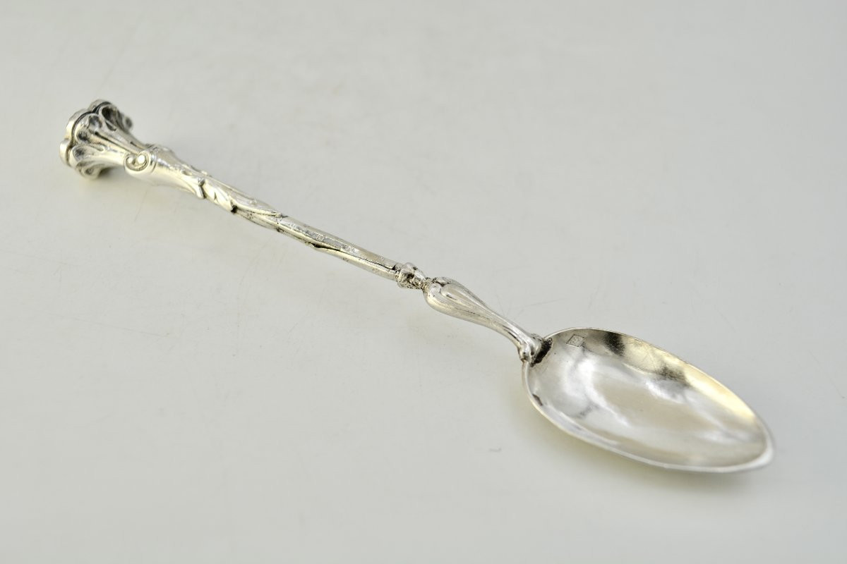 Cuillere à medicament France XIX eme siecle . -photo-4