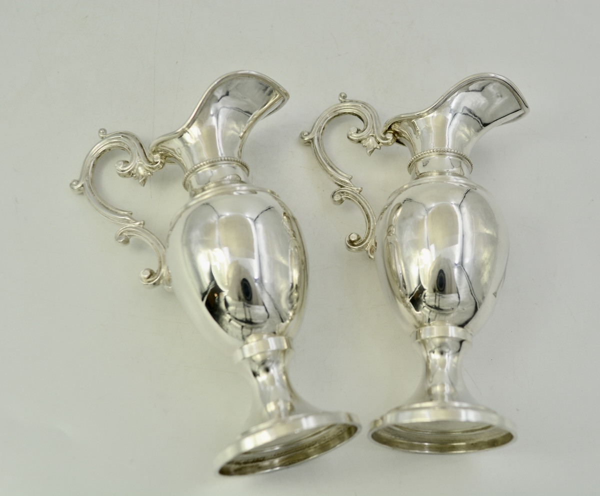 paire de burettes d'eglise, France vers 1900-photo-4