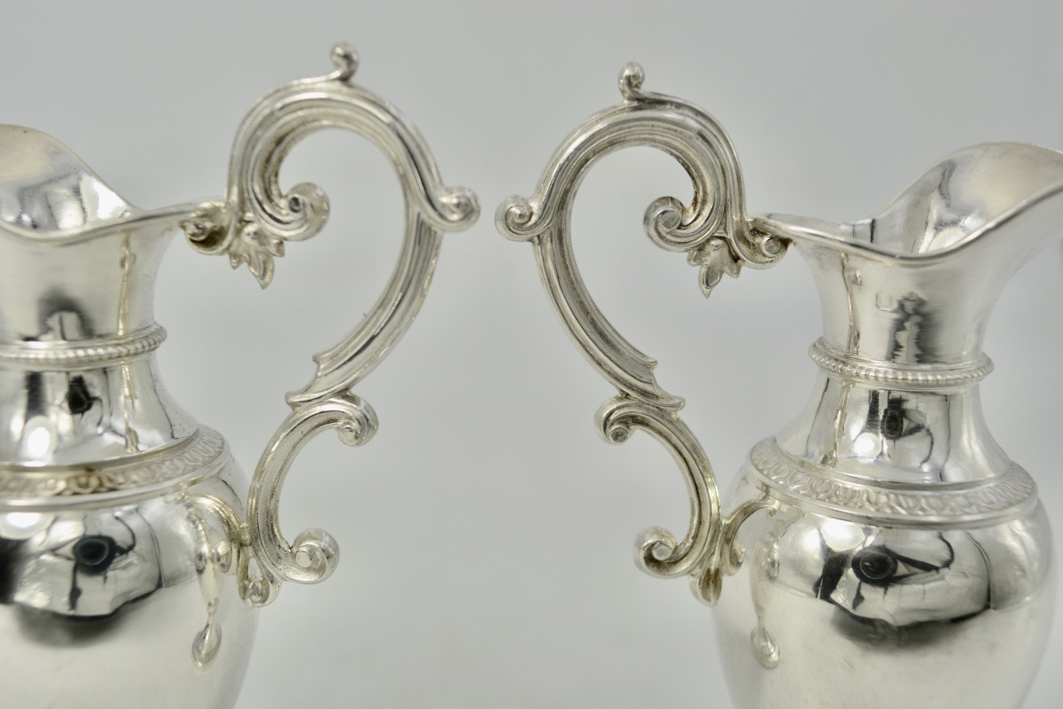 paire de burettes d'eglise, France vers 1900-photo-8