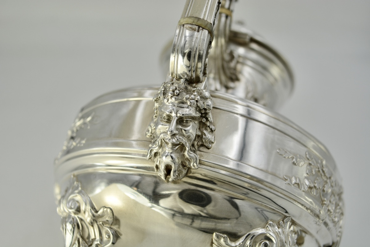 Silver Teapot , France XIX Eme Siecle , By Têtard Frères-photo-8
