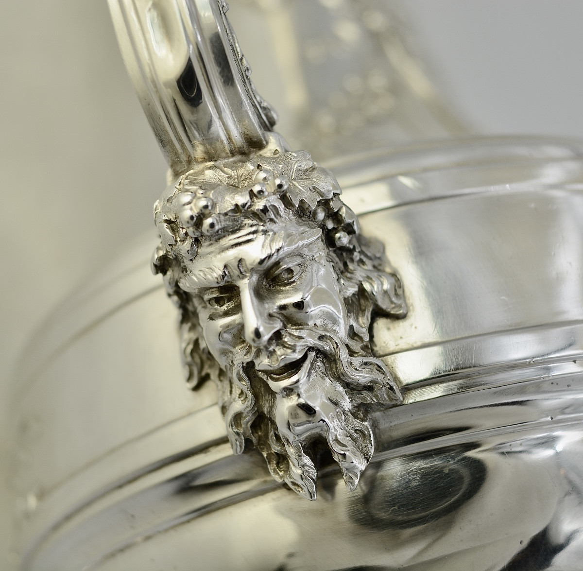 Silver Teapot / Pot, France XIX Eme Siecle , By Têtard Frères-photo-4