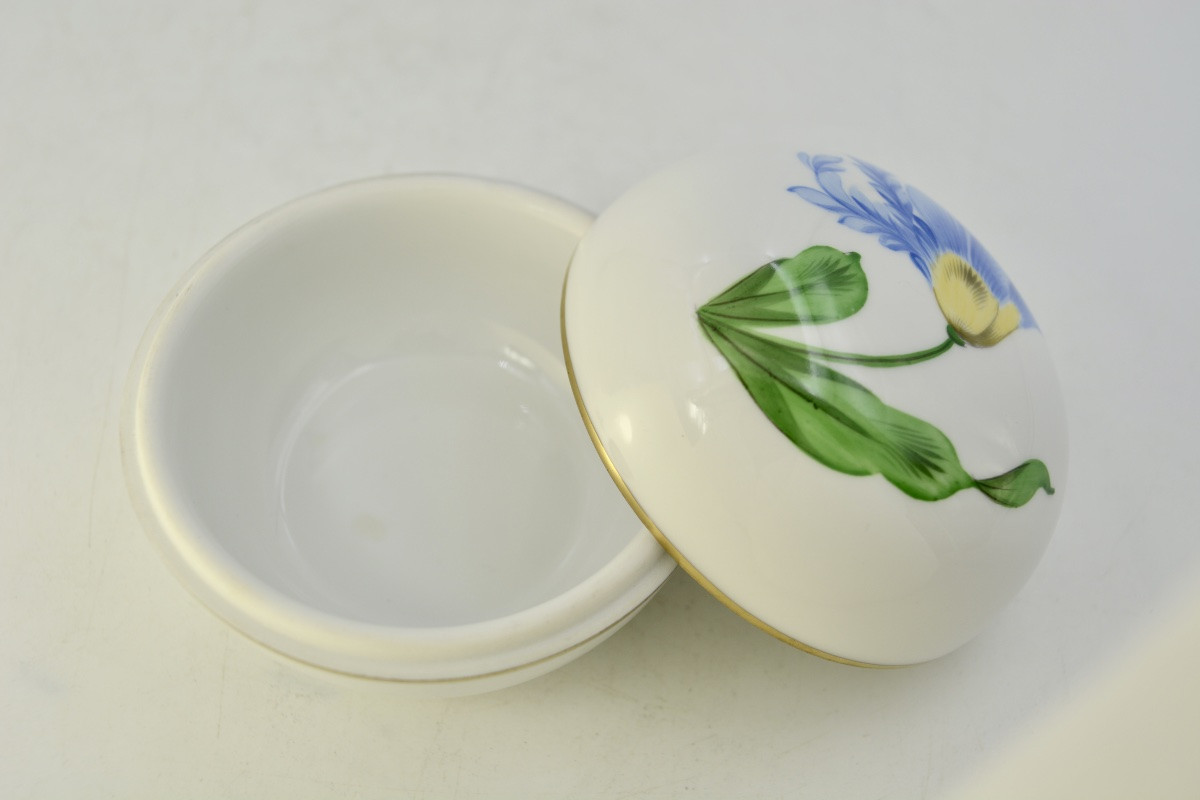 Herend, Hungary, Porcelain Box 20th Century-photo-3