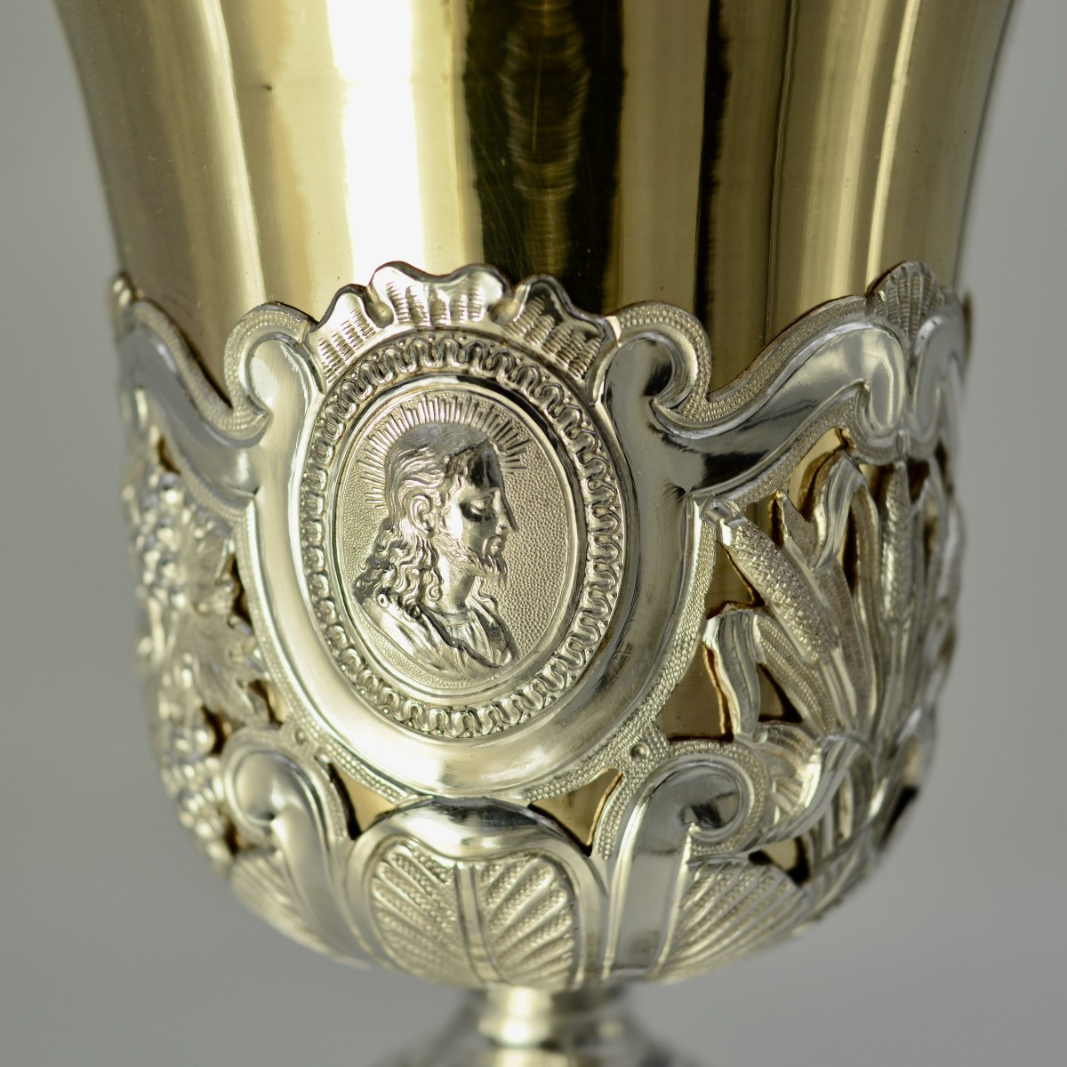 Calice Et Sa Patene, Ftrance XIX Eme Siecle. Puche Orfevre .-photo-5
