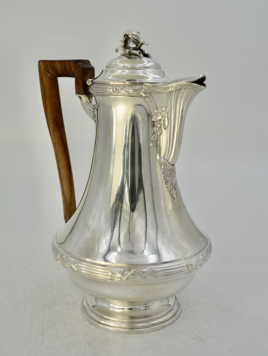 Verseuse En Argent France XIX Eme Siecle-photo-2