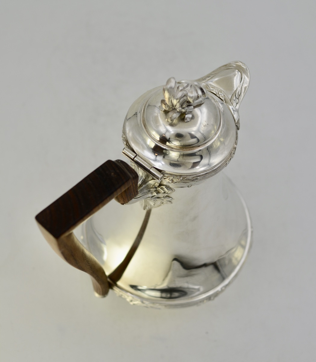 Verseuse En Argent France XIX Eme Siecle-photo-1