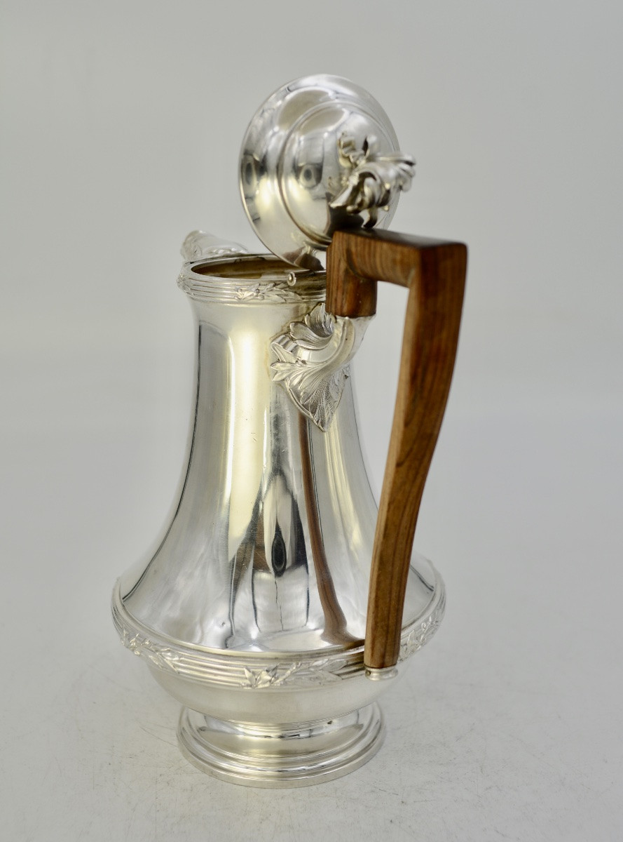 Verseuse En Argent France XIX Eme Siecle-photo-3