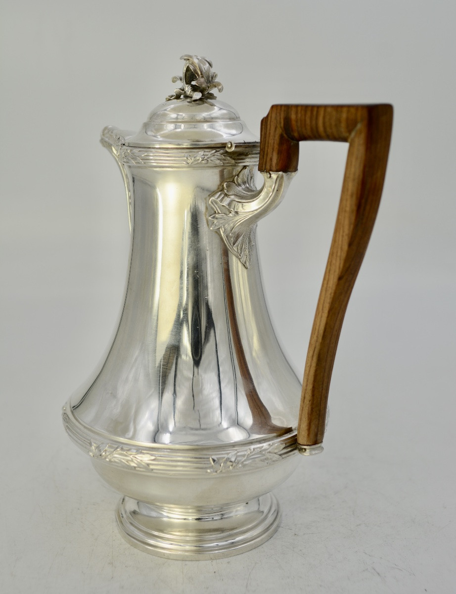 Verseuse En Argent France XIX Eme Siecle-photo-8