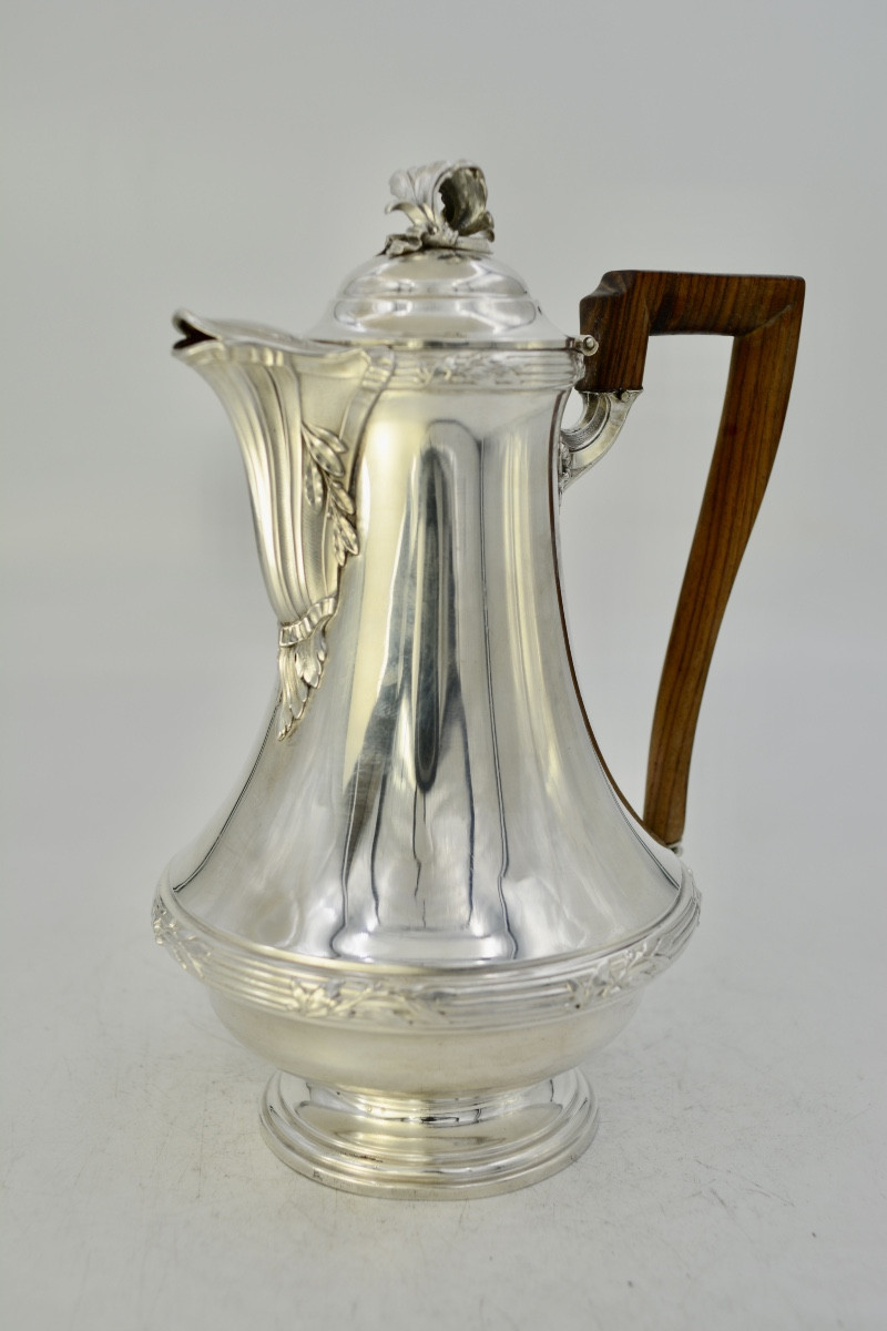 Verseuse En Argent France XIX Eme Siecle