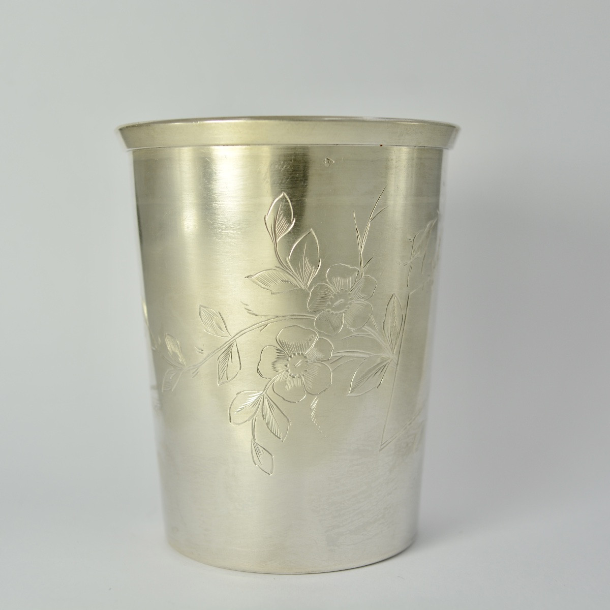 Timbale argent Art Nouveau, France vers 1900-photo-3