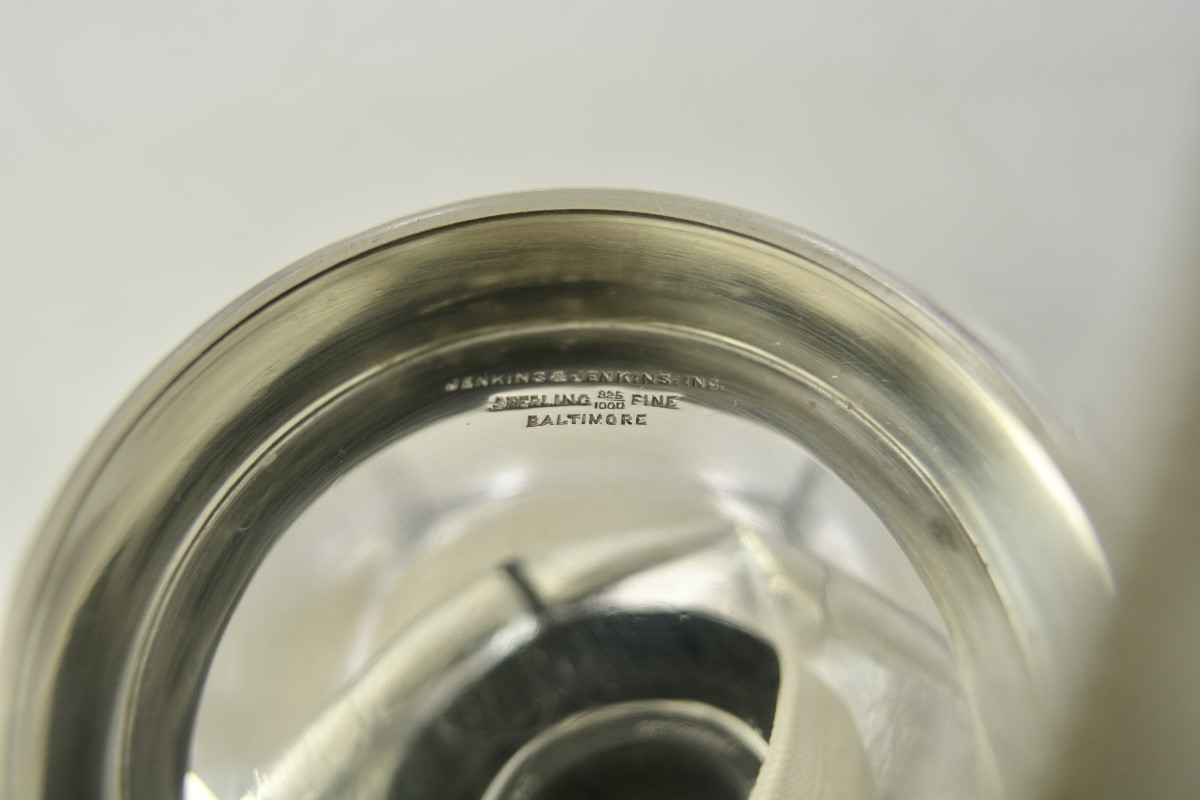 Silver Bowl (art Nouveau, Usa, Circa 1900)-photo-5