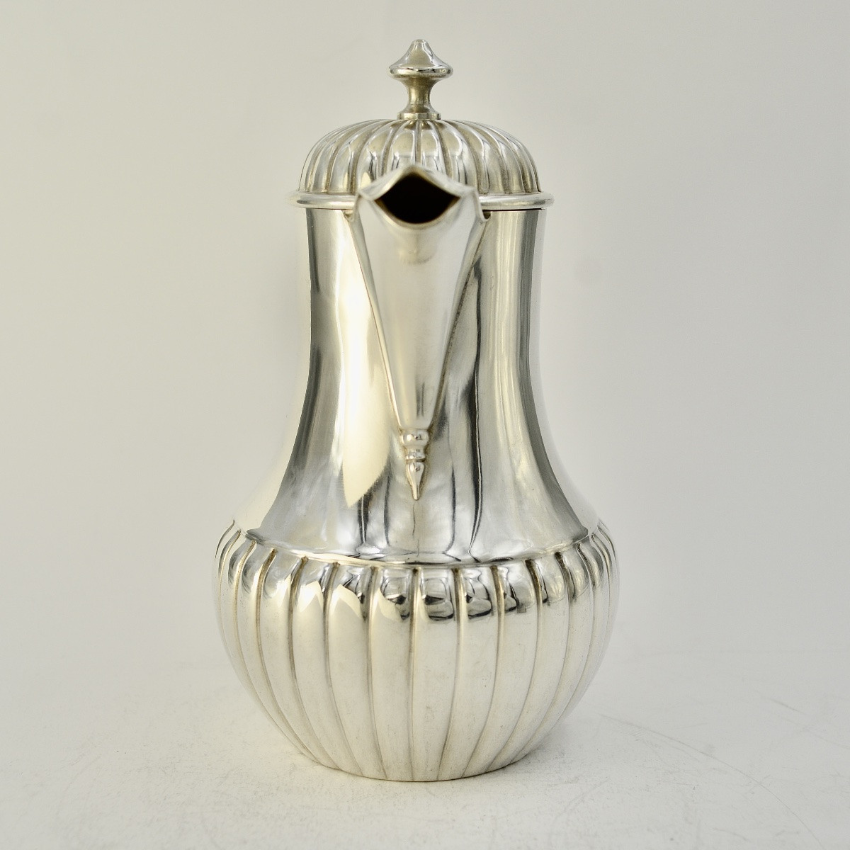 Silver Coffee Pot, France Circa 1900-photo-2