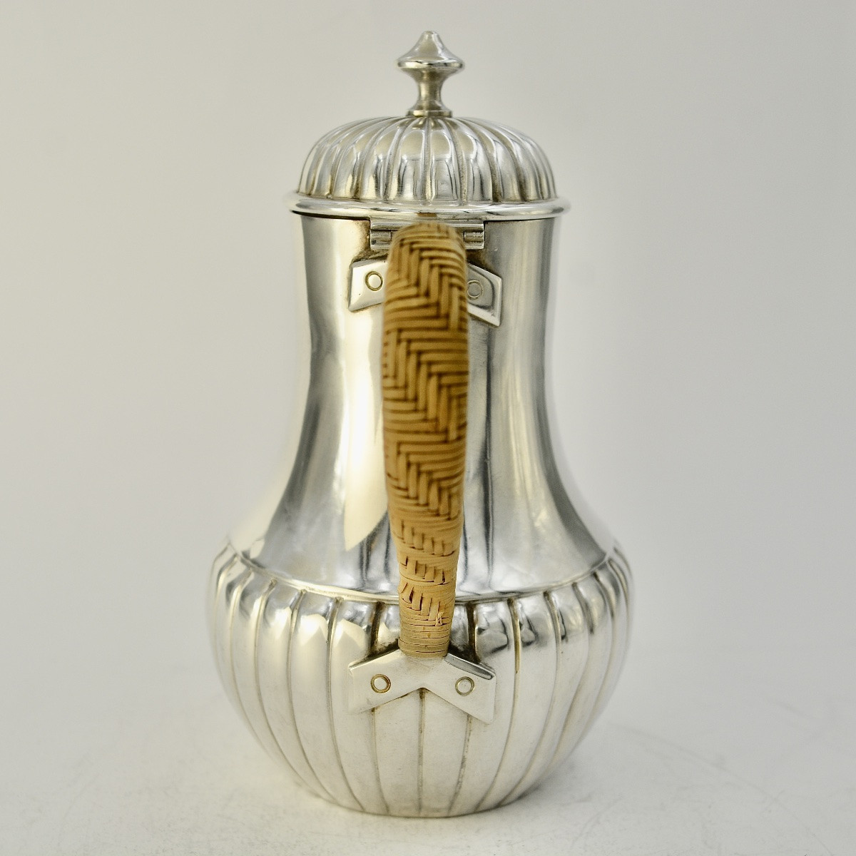 Silver Coffee Pot, France Circa 1900-photo-1