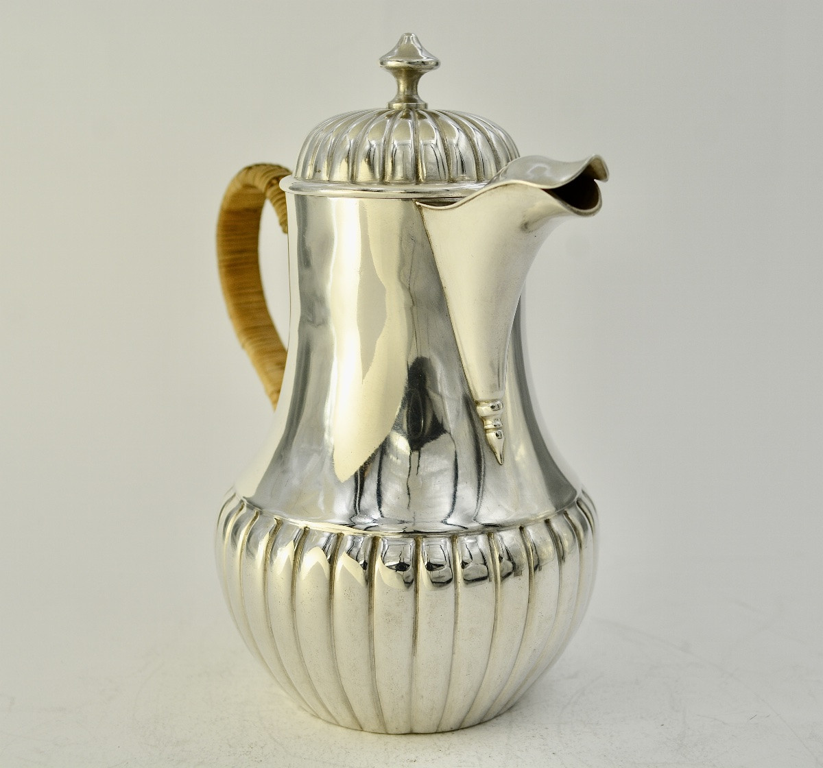 Silver Coffee Pot, France Circa 1900-photo-2