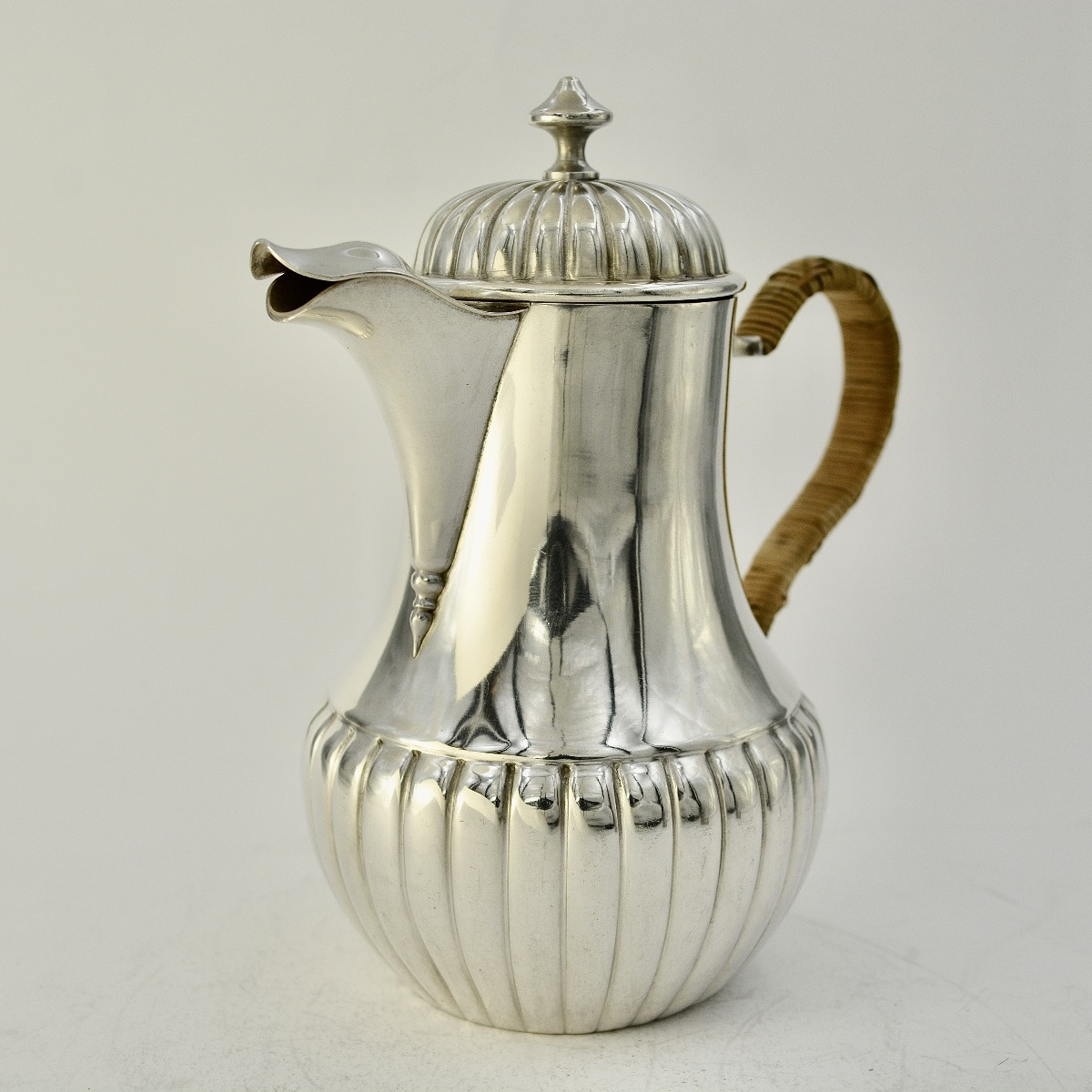Silver Coffee Pot, France Circa 1900-photo-3