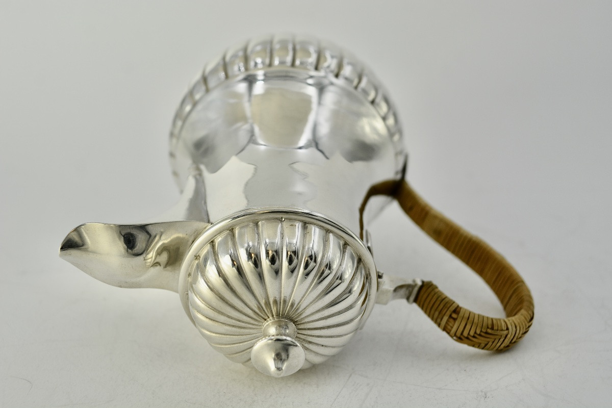 Silver Coffee Pot, France Circa 1900-photo-6