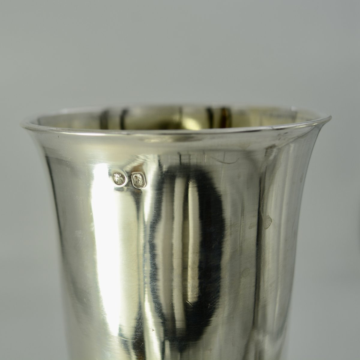 Silver Chalice And Paten, France, Early 19th Century-photo-3