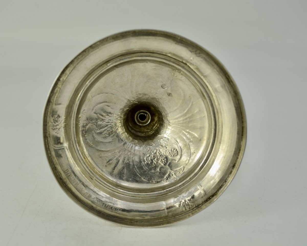 Silver Chalice And Paten, France, Early 19th Century-photo-5