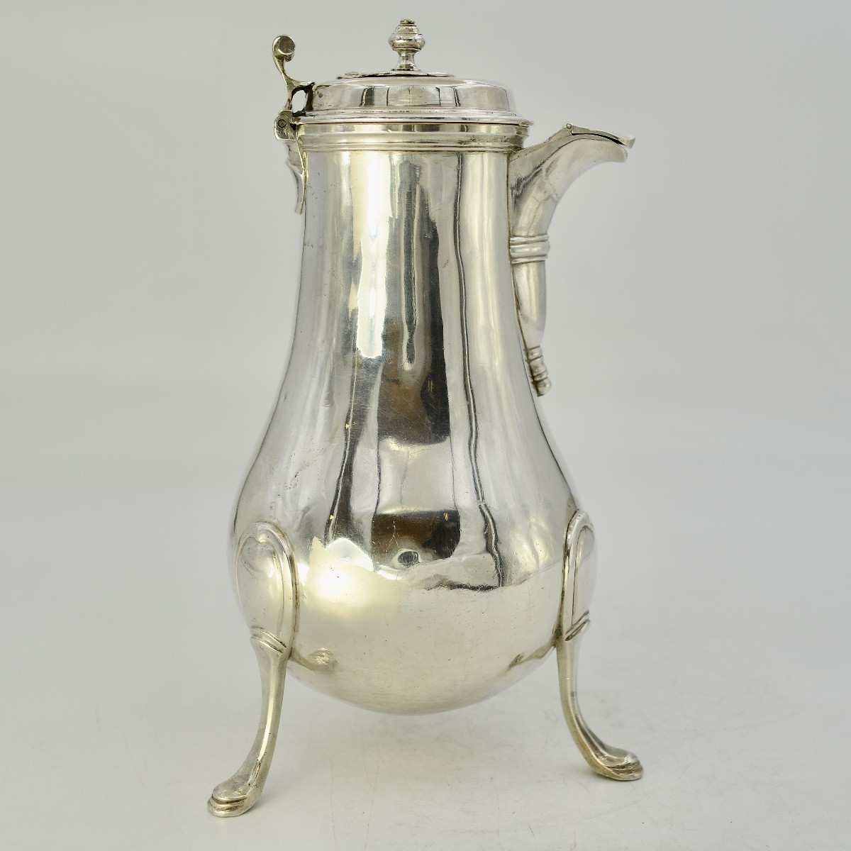 Chocolatière en argent France XVIIIeme siècle, Paris vers 1775-photo-4
