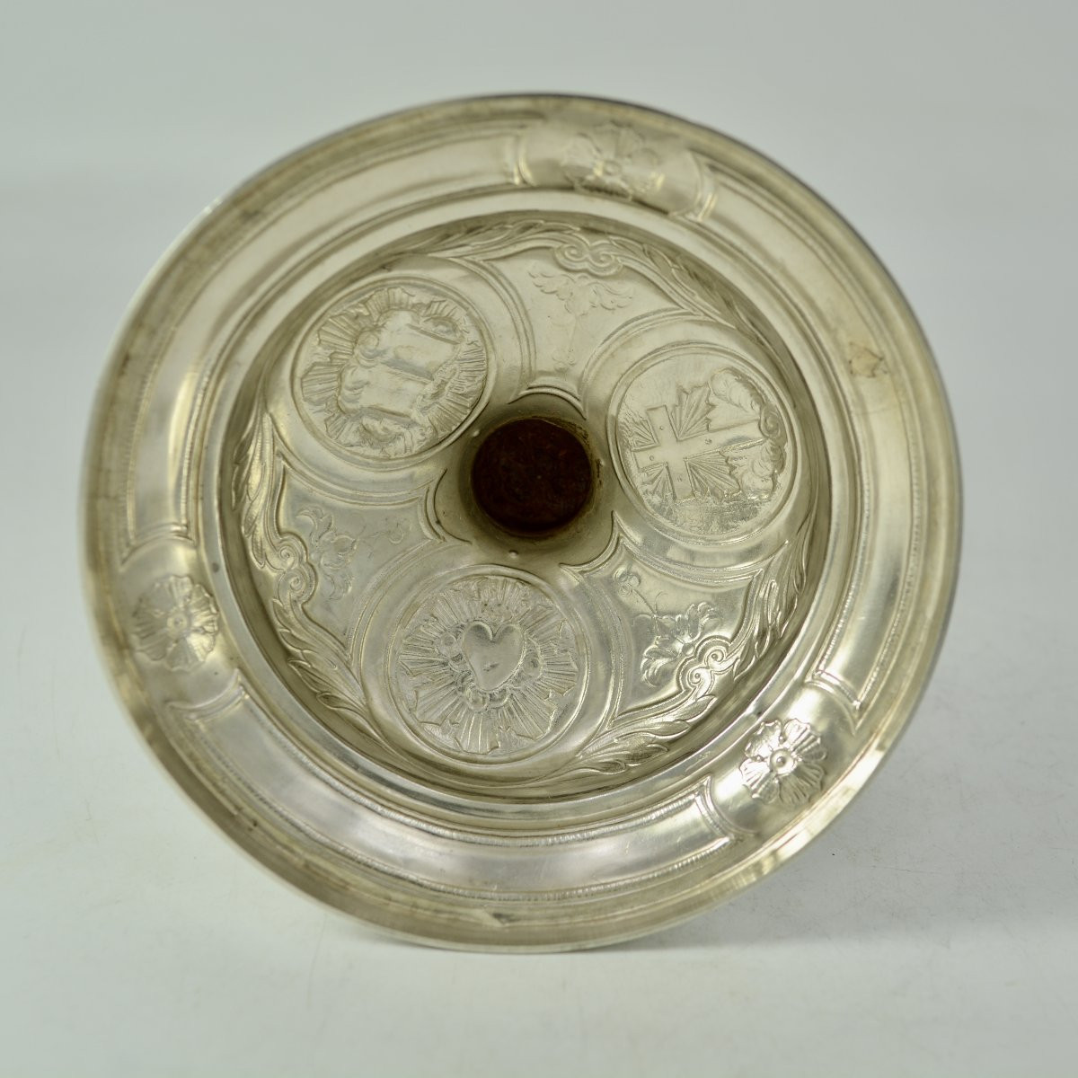 Chalice, Patene Coffre, France Circa 1850-photo-2