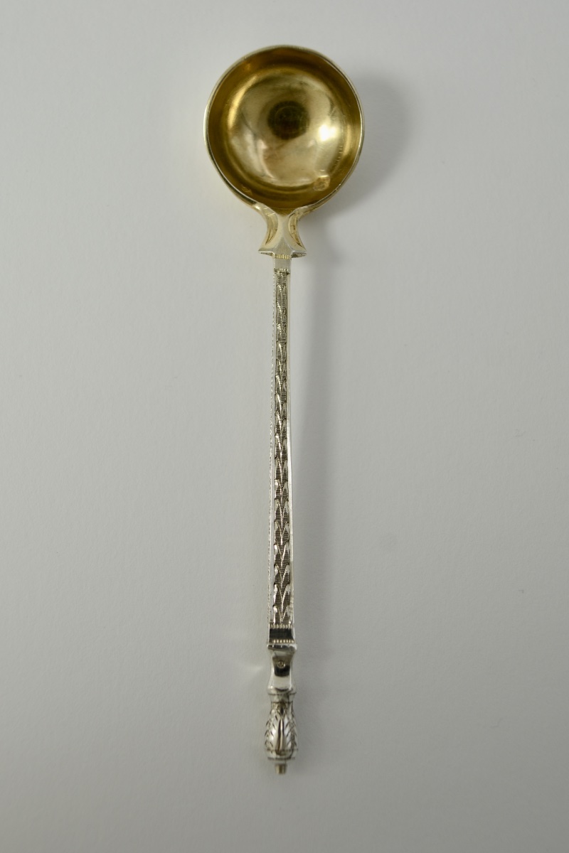 Cuillere à moutard en argent France  vers 1900-photo-6
