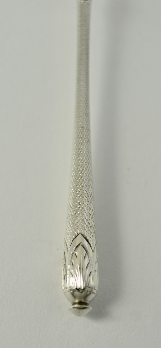 Cuillere à moutard en argent France  vers 1900-photo-3